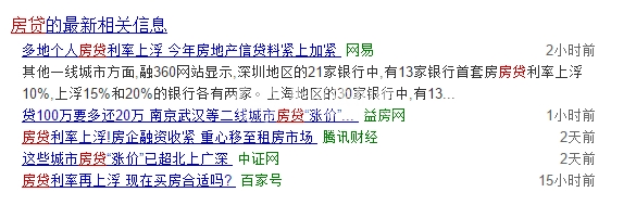 北京房贷利率上涨